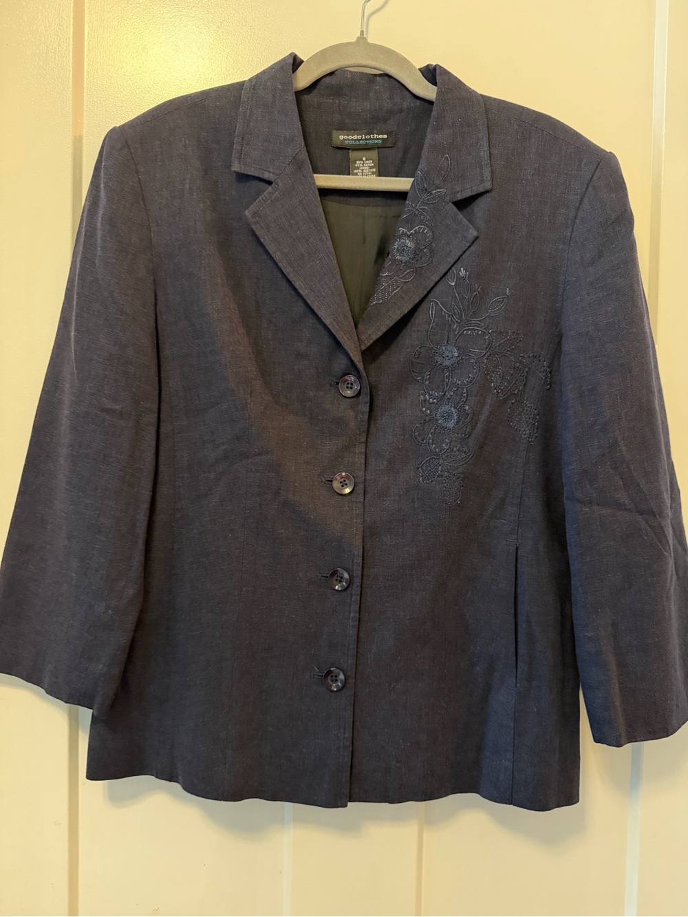 Goodclothes Navy Blue Blazer